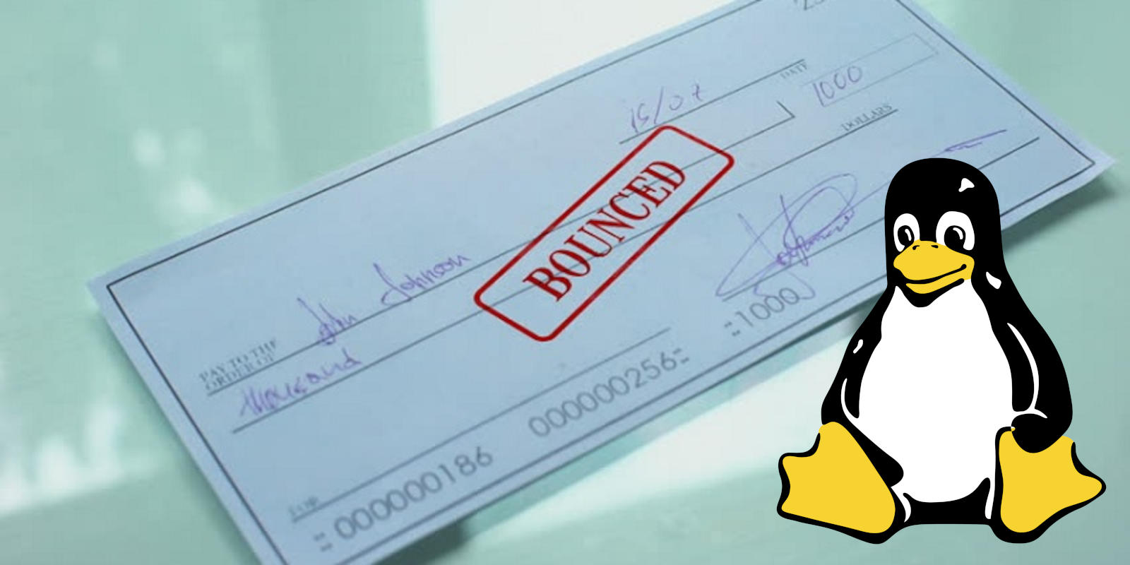 Bounced cheque, Linux foundation, conservancy, GPL, vmware